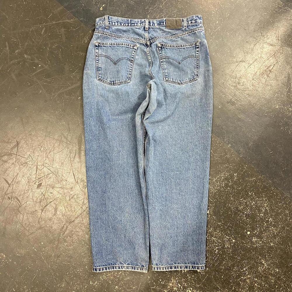 Vintage 90s Levi Baggy Silver Tab Jeans